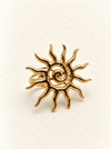 sun celestial ring gold fashion jewellery summer spiral crystal spiritual 