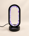 LED lamp USB connection crystal healing amethyst home decor desk accessories 