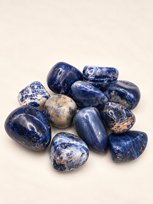 sodalite tumbled stone natural crystal healing spiritual 