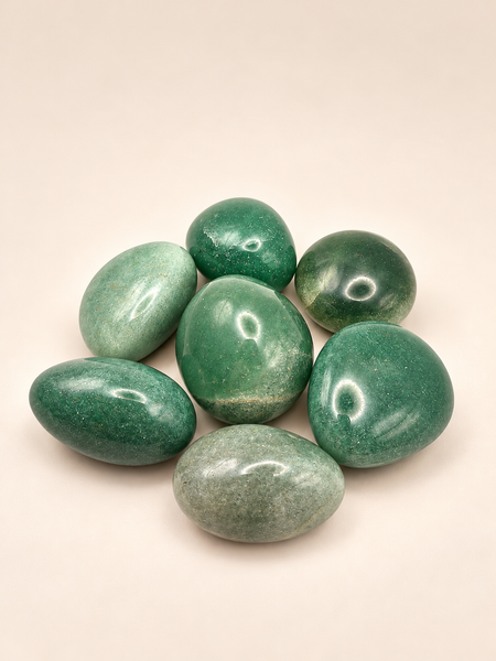green aventurine tumbled stone natural crystal healing spiritual 