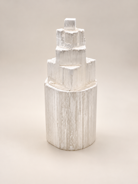 selenite tower crystal healing pillar energy spiritual 
