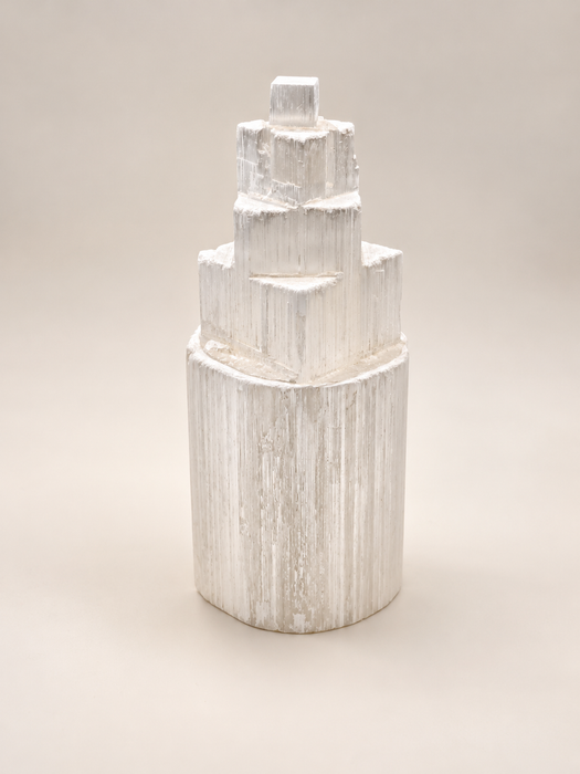 selenite tower crystal healing pillar energy spiritual 